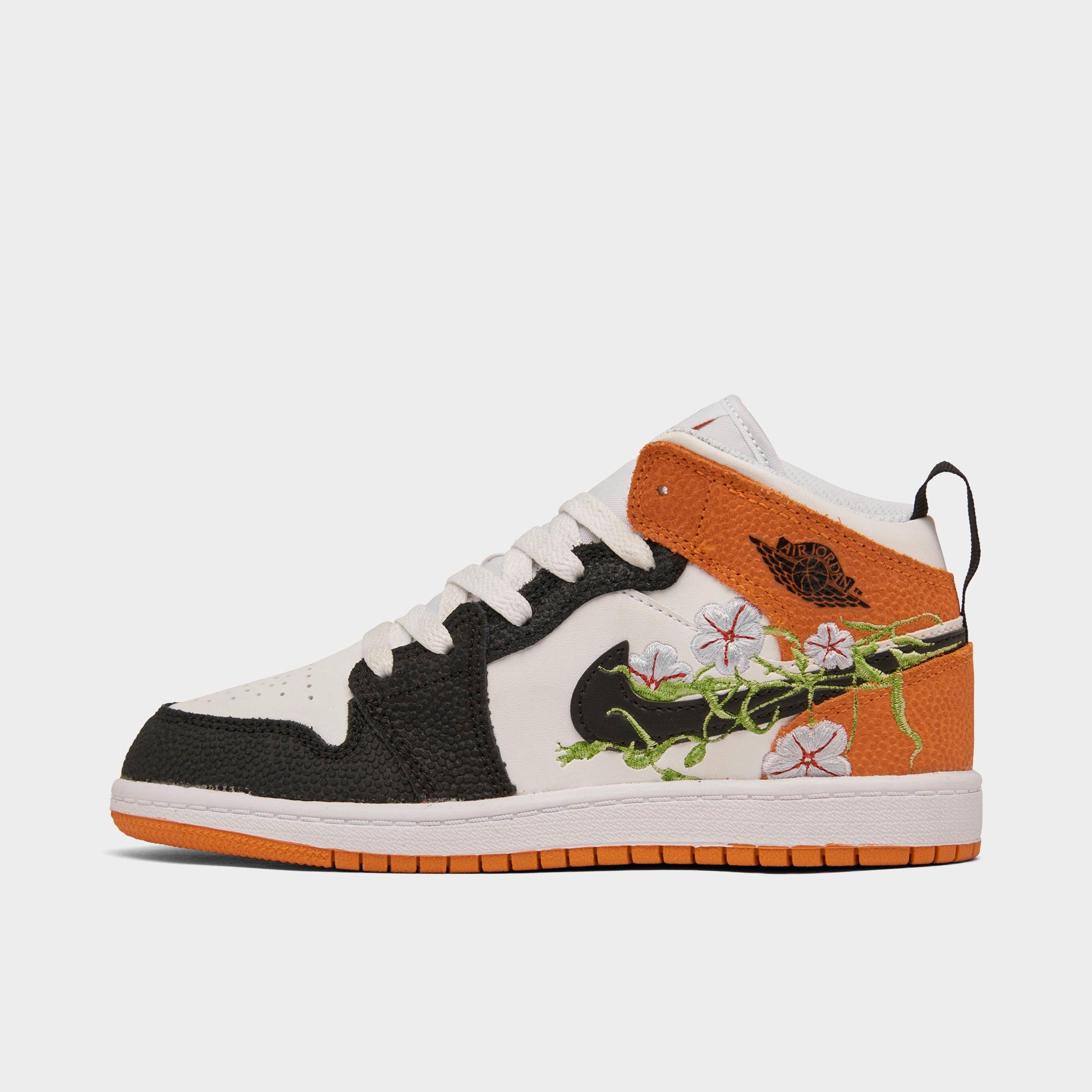 Air Jordan Preschool Retro 1 Mid Se Ps 'Picnic' Sneakers
