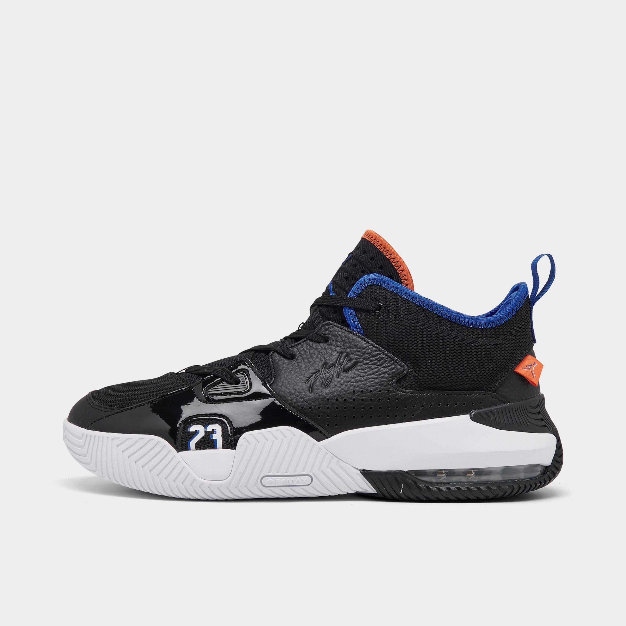 Nike Jordan Stay Loyal 2 Basketball Shoes In Black/safety Orange/white/hyper Royal