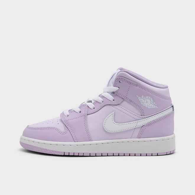 Big Kids' Air Jordan Retro 1 Mid Casual Shoes