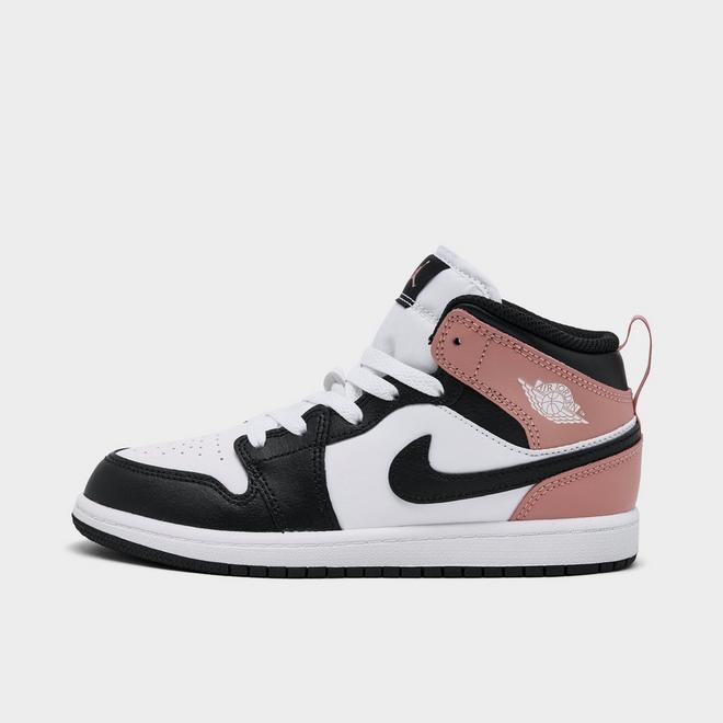 Little Kids' Air Jordan Retro 1 Mid Casual Shoes