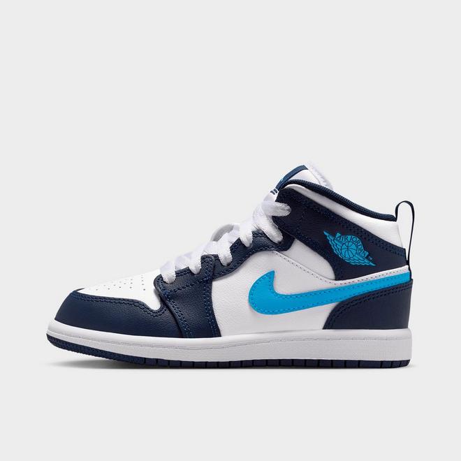 Little Kids' Air Jordan Retro 1 Mid Casual Shoes