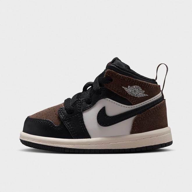 Kids' Toddler Air Jordan Retro 1 Mid Casual Shoes