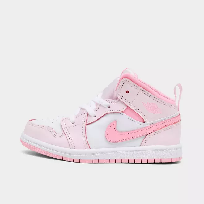 Kids' Toddler Air Jordan Retro 1 Mid Casual Shoes