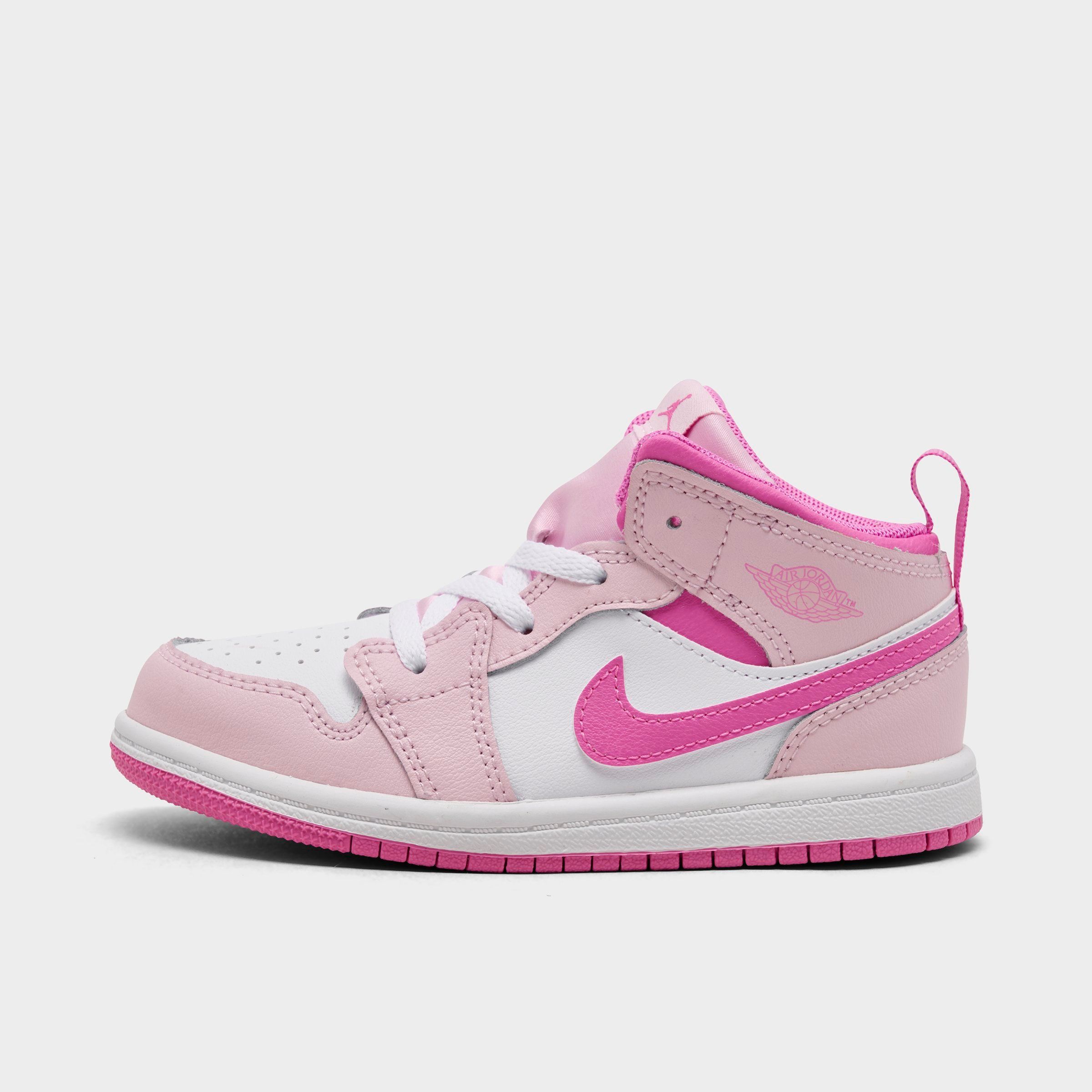 Jordan Kids Toddler Air Retro 1 Mid Casual Shoes