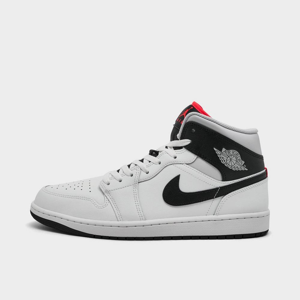 Air Jordan Retro 1 Mid "Summit White/Black"