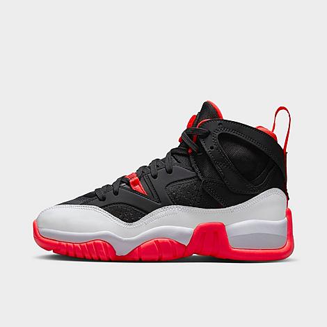Shop Nike Jordan Big Kids' Jordan Jumpman Two Trey Basketball Shoes In Black/white/infrared 23