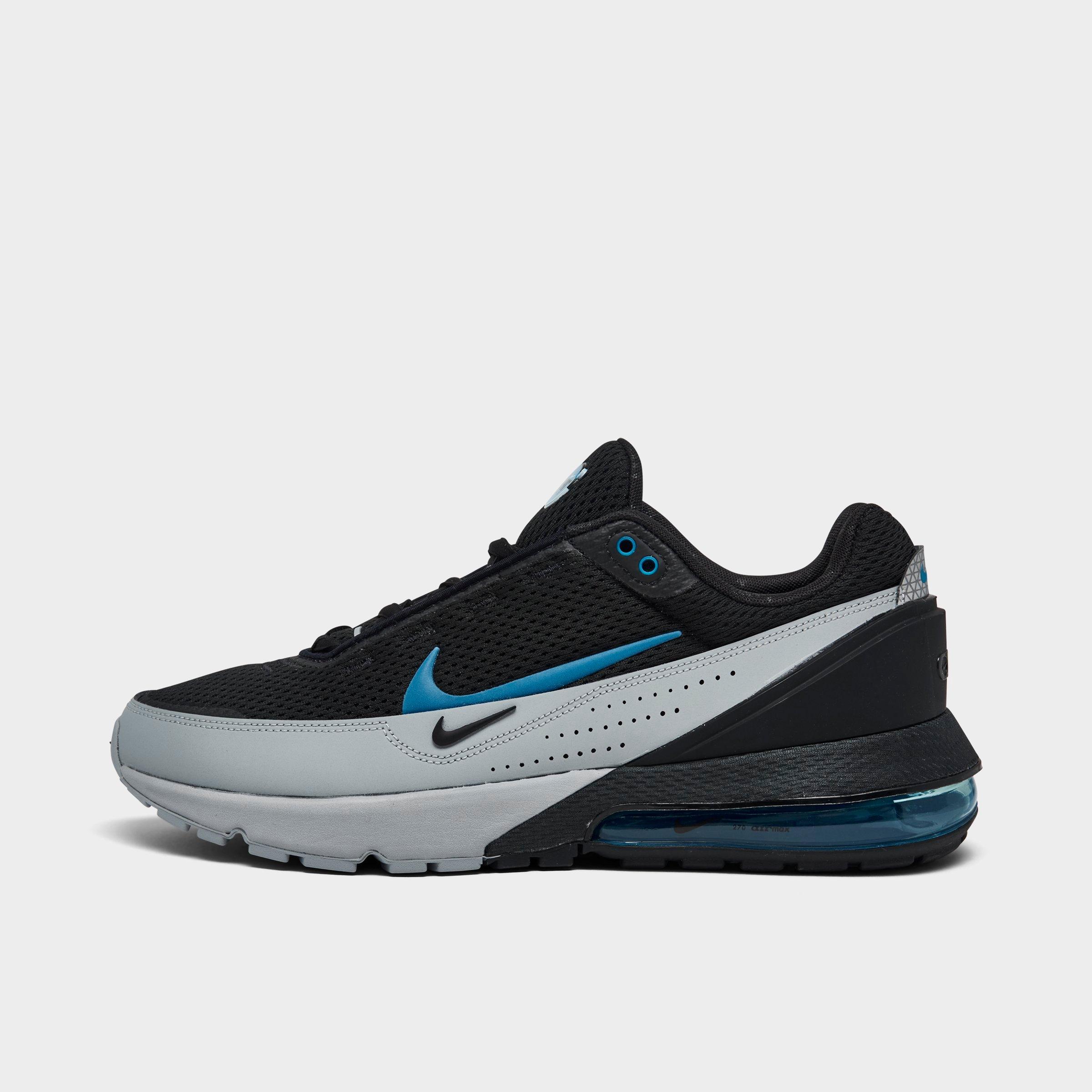 Nike Men's Air Max Pulse Casual Shoes In Black/laser Blue/light Smoke Grey