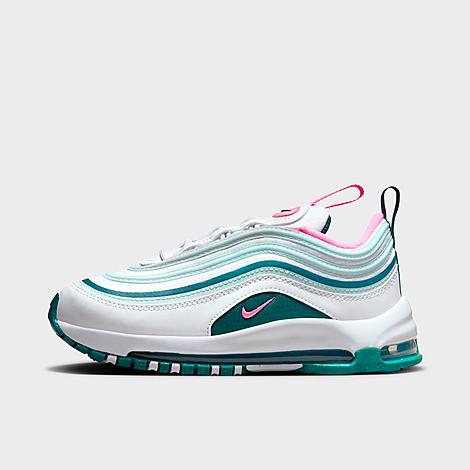 Nike Little Kids' Air Max 97 Stretch Lace Casual Shoes Size 13.0 In Green