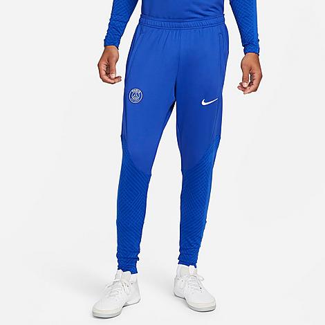 Nike Men's Paris Saint-germain Strike Dri-fit Knit Soccer Pants In Old Royal/old Royal/white