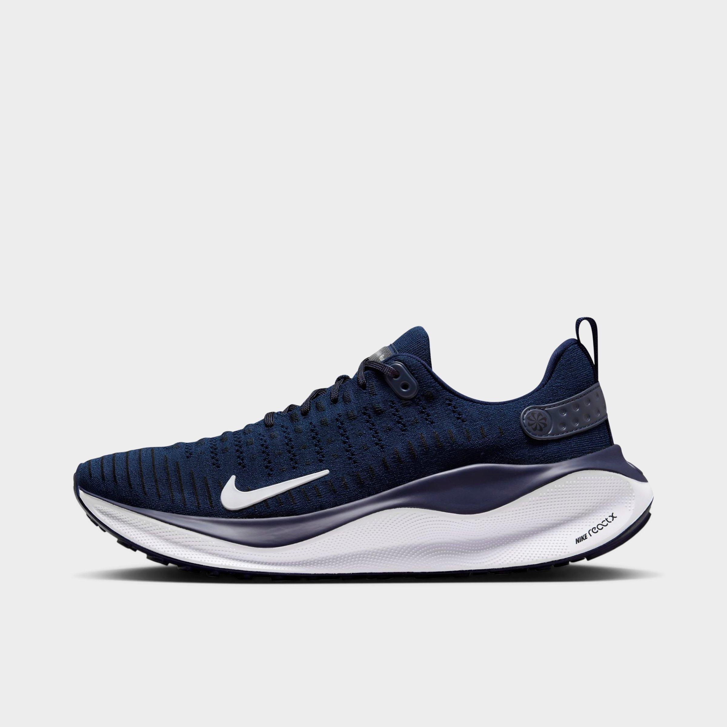 Nike Infinity Run 4 Reactx Gore-tex® Running Sneakers In College Navy/black/sail/platinum Tint