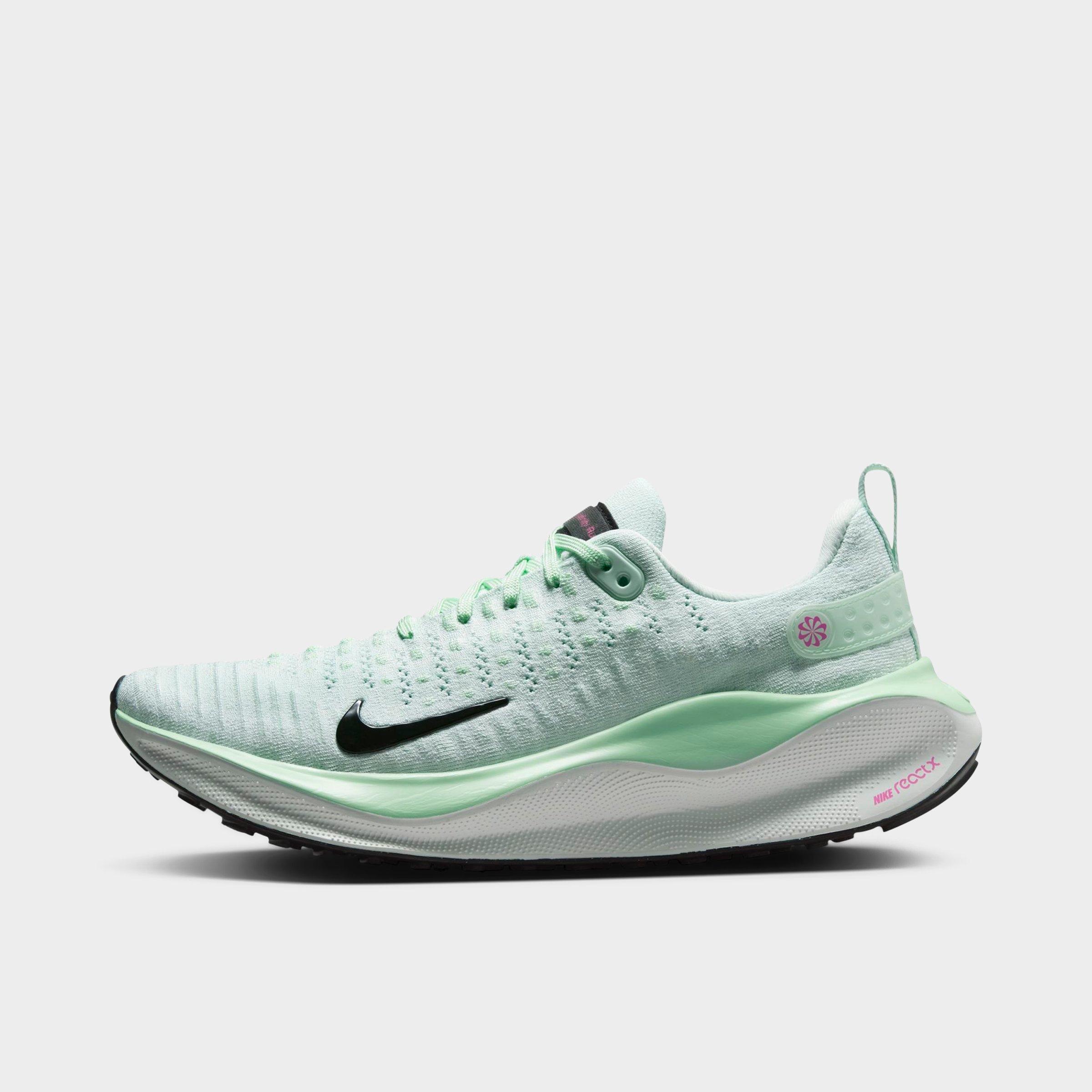 Shop Nike Women's Infinityrn 4 Running Shoes In Barely Green/vapor Green/playful Pink/black