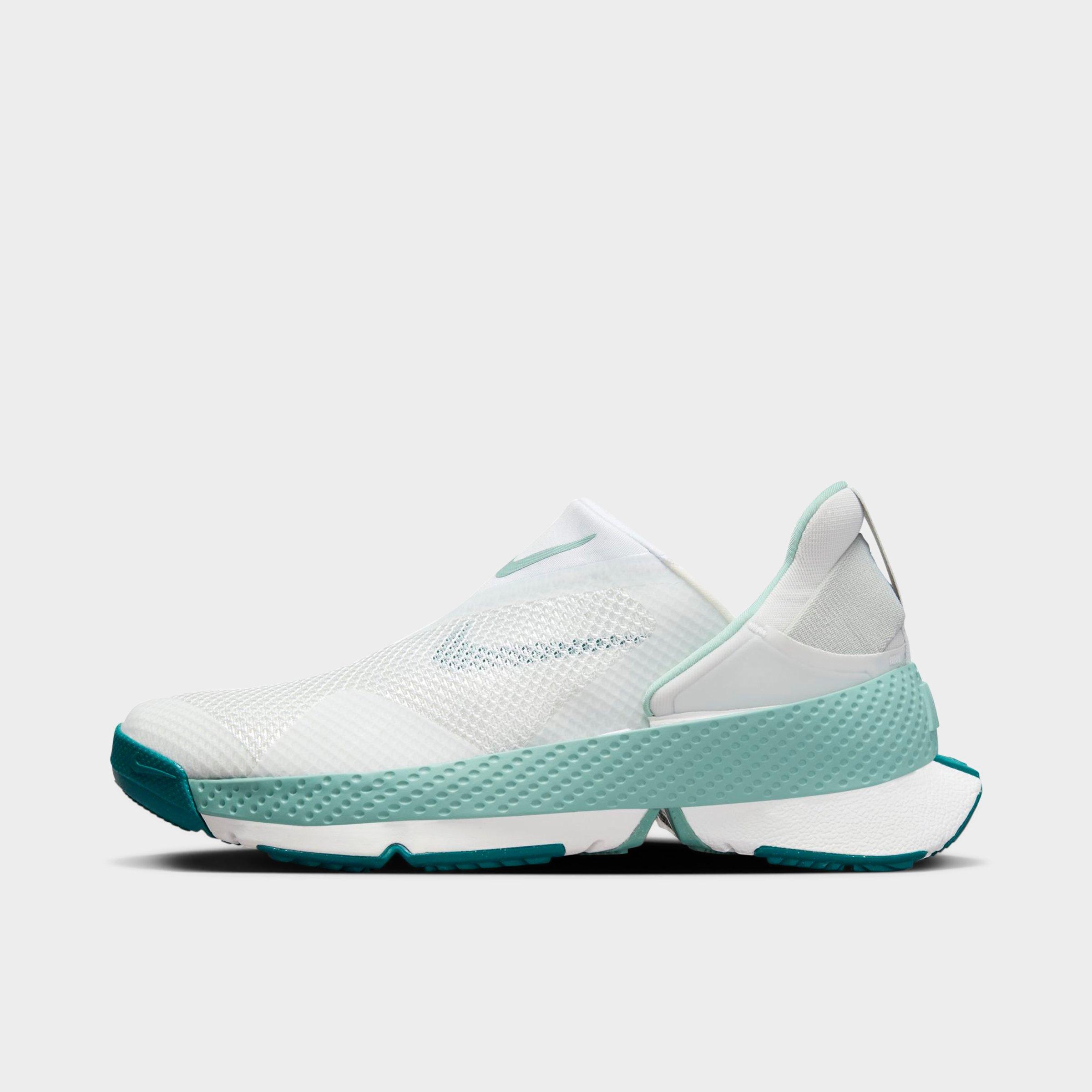 Nike Women's Go Flyease Running Shoes In Photon Dust/geode Teal/summit White/mineral
