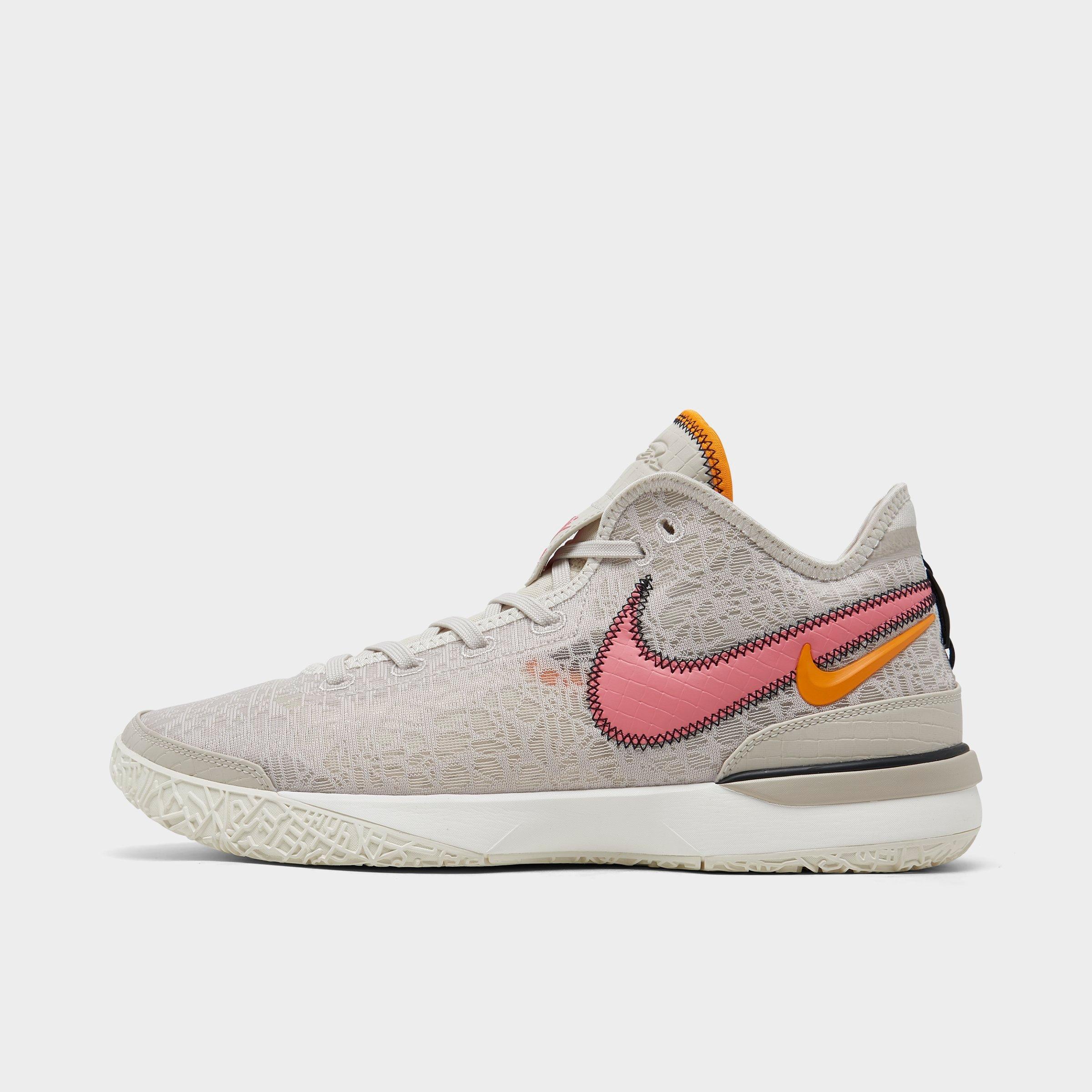 Nike Zoom Lebron Nxxt Gen Basketball Shoes In Light Orewood Brown/sesame/sail/coral Chalk