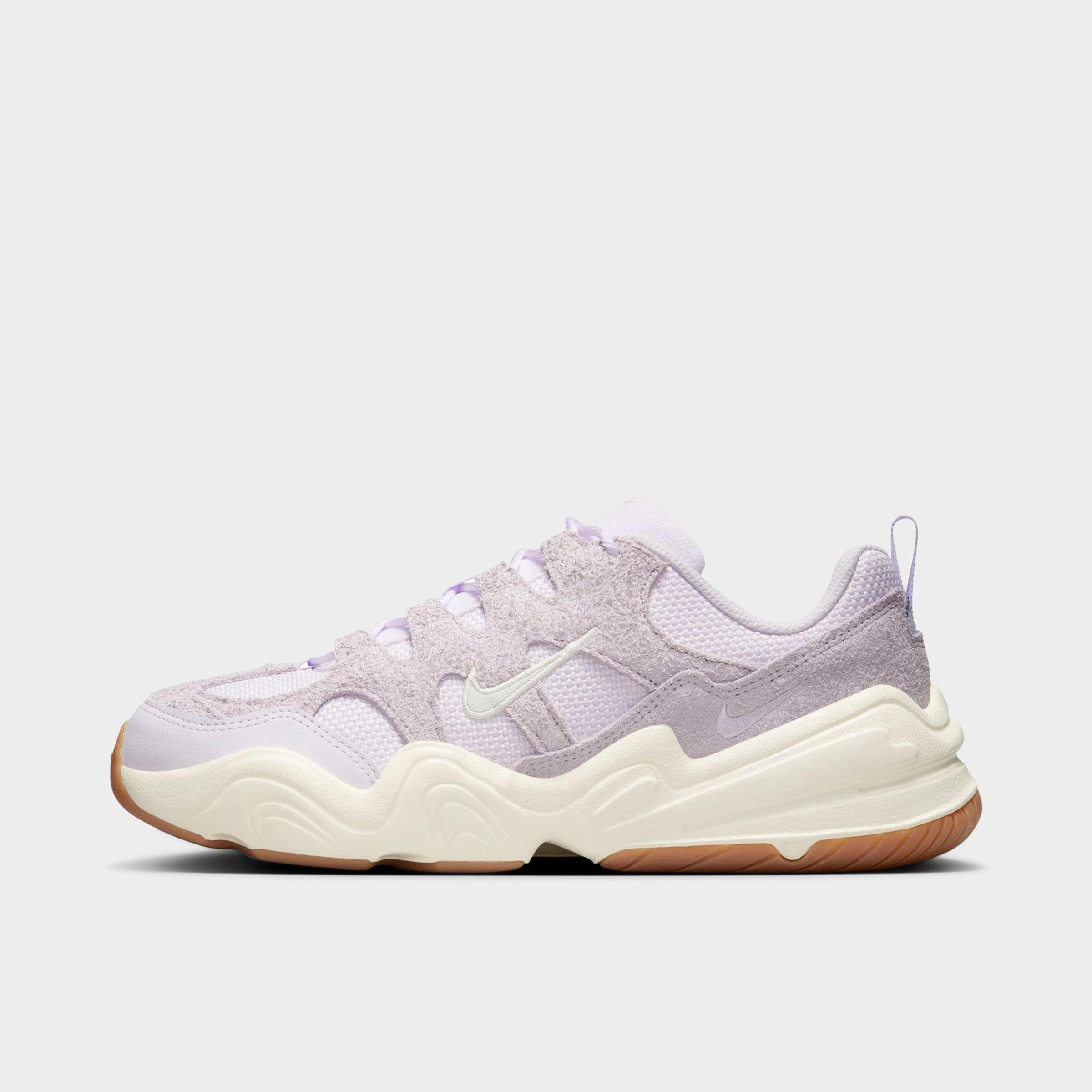 Shop Nike Women's Tech Hera Casual Shoes In Barely Grape/pale Ivory/gum Light Brown/white