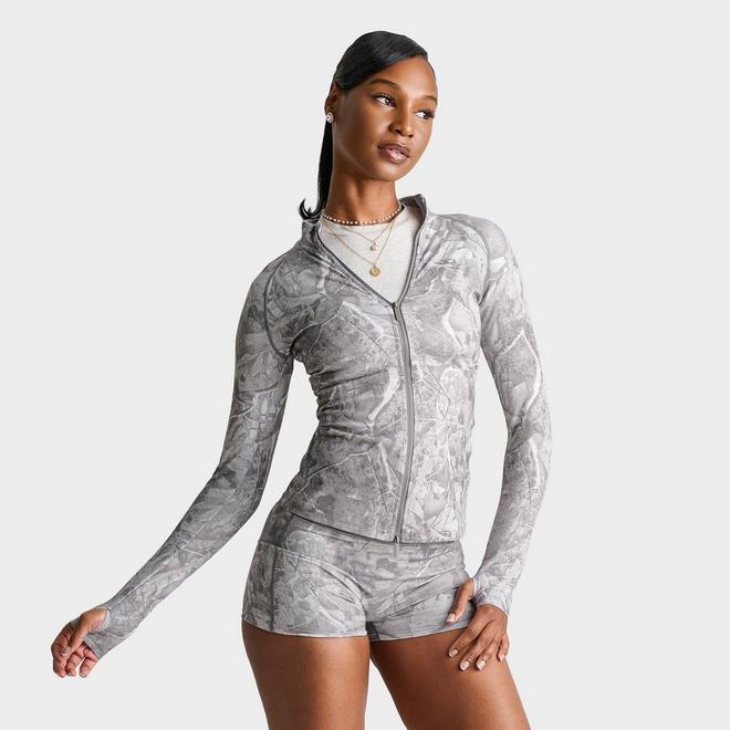 Women's DAILYSZN Piped Active Camo Full-Zip Training Jacket