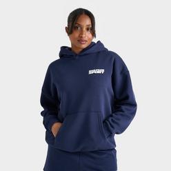 Women's Juicy Couture OG Big Bling Velour Zip-Up Hoodie