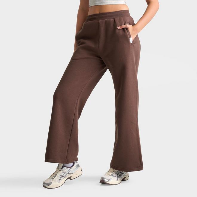 Women's DAILYSZN Fleece Wide Leg Jogger Pants