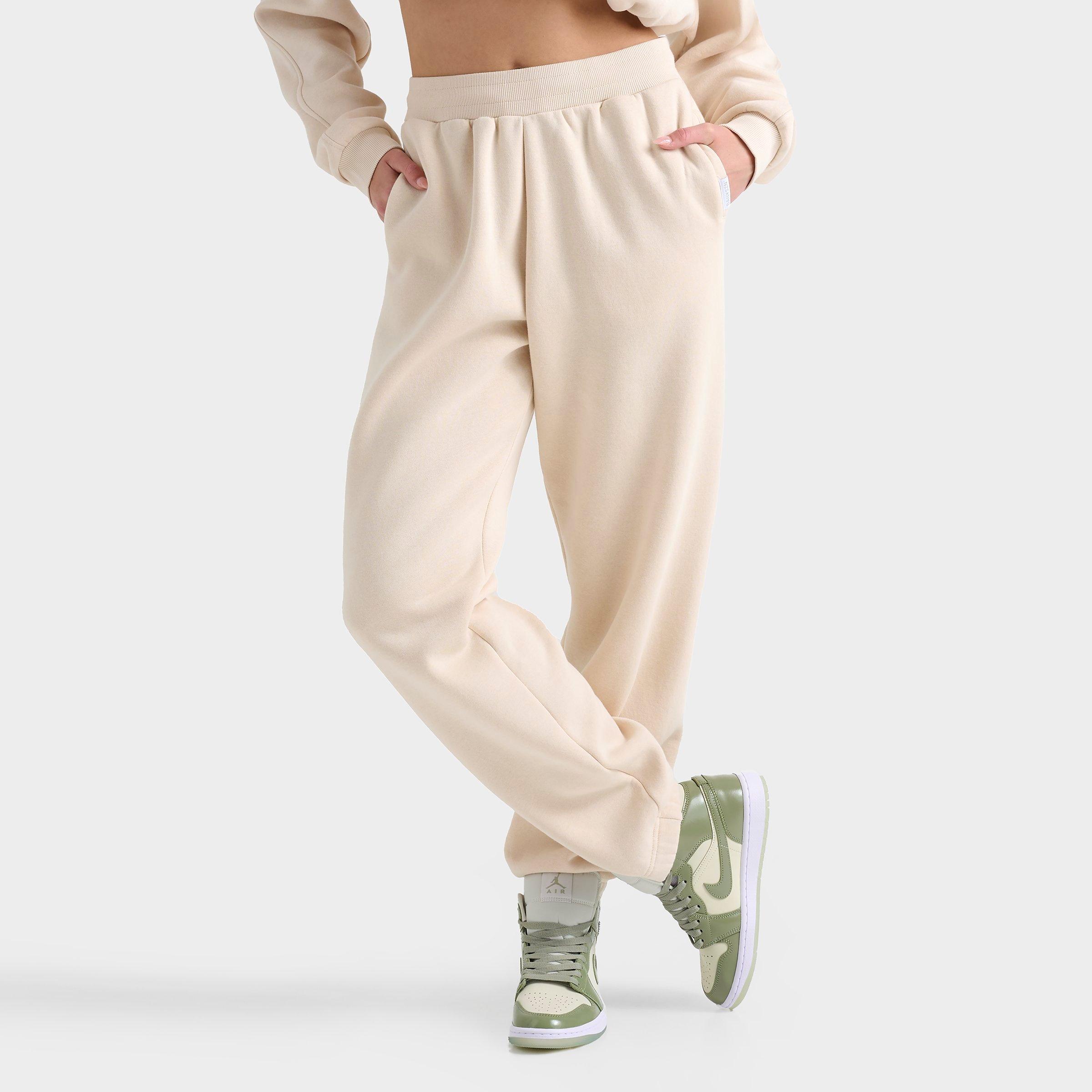 Women's DAILYSZN Fleece Jogger Pants in Sandshell Size: XS