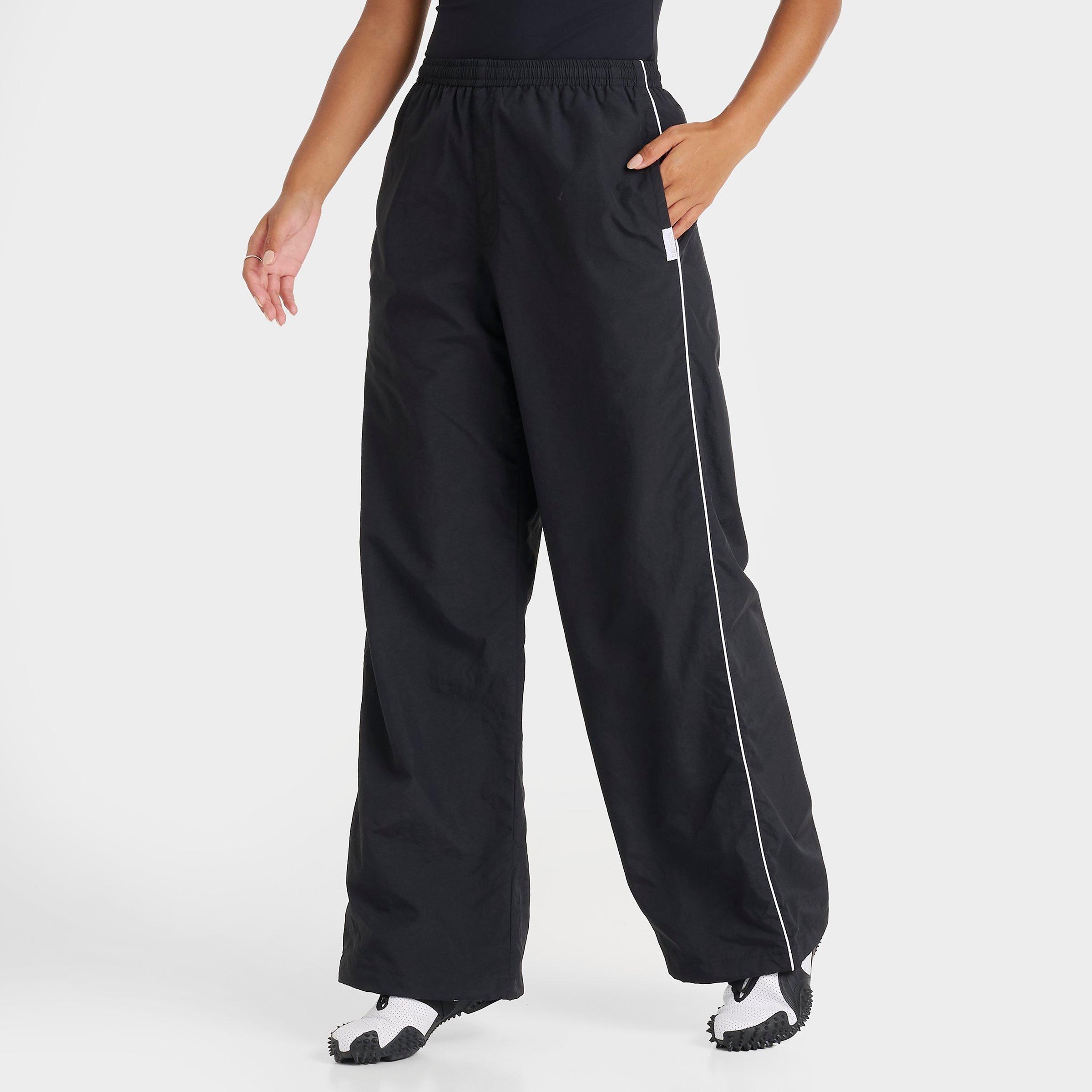 Women's DAILYSZN Weather-Resistant Piped Woven Pants in Black/White Size: XS