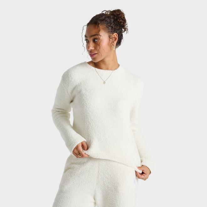 Women's DAILYSZN Cozy Cropped Crewneck Sweatshirt