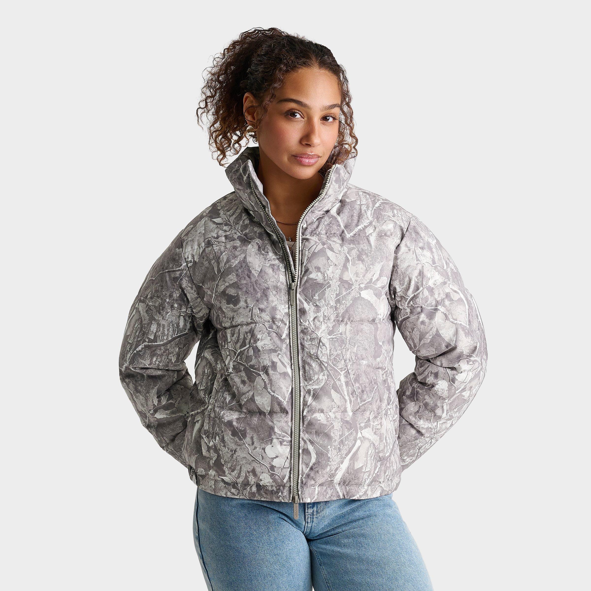 DAILYSZN Printed Full-Zip Puffer Jacket