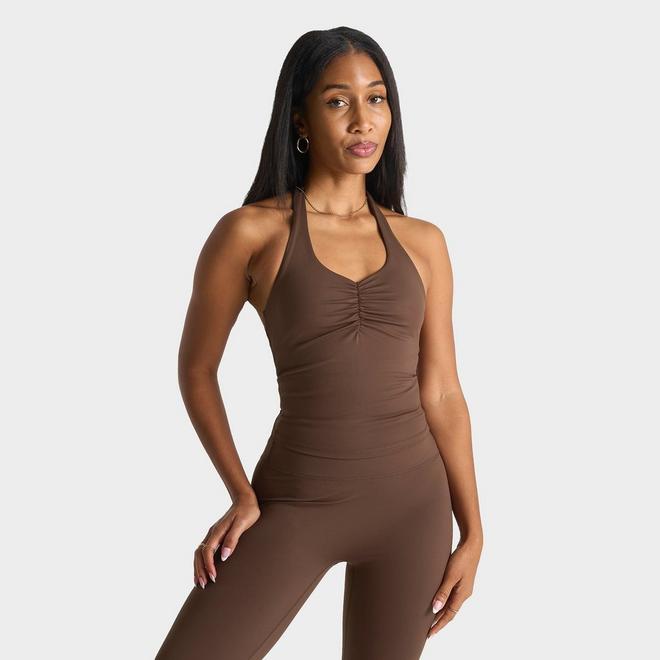 Women's DAILYSZN Ruche Halter Top