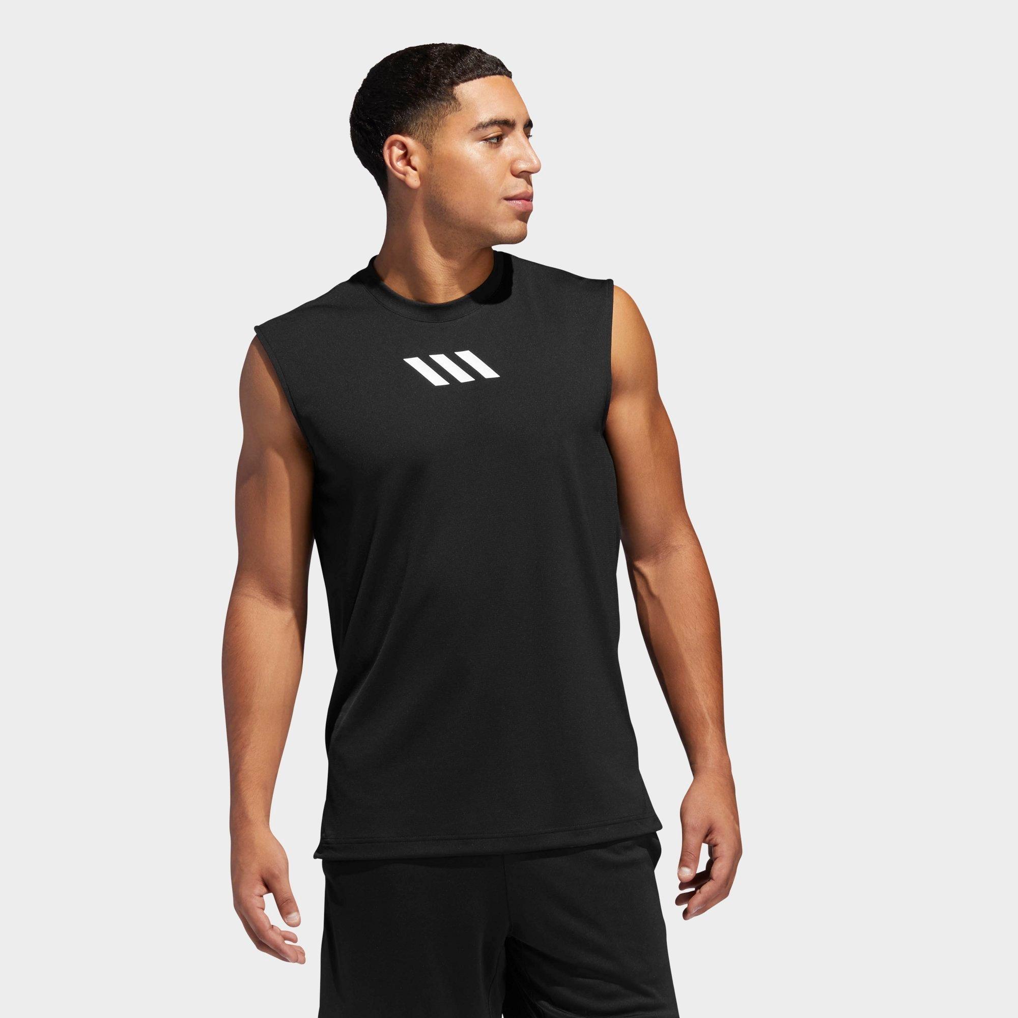 adidas men's pro madness basketball tank top