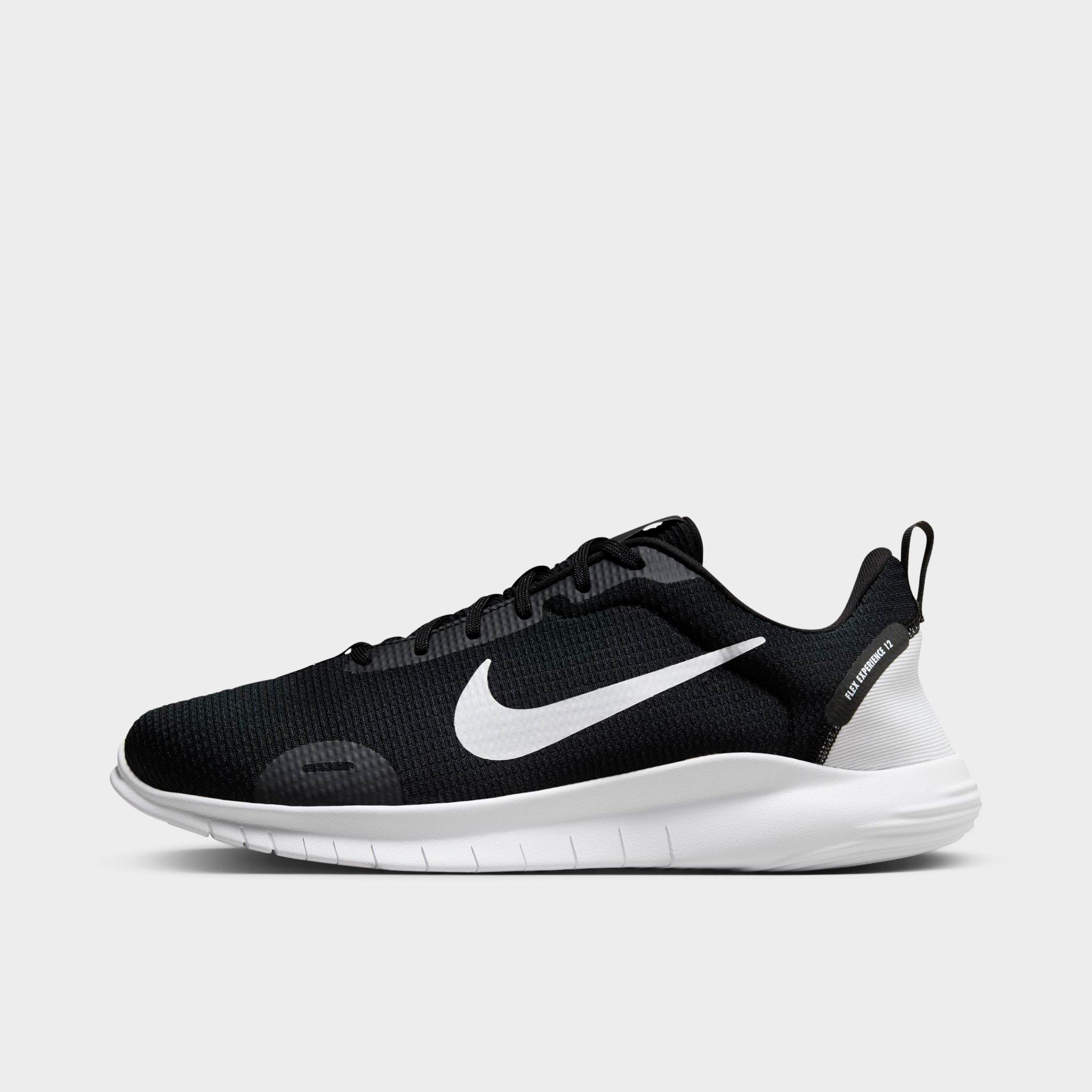 Nike Men's Flex Experience Run 12 Running Shoes (Extra Wide Width) in Black/Black Size 12.0W Knit