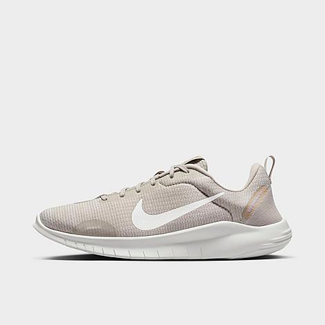 Shop Nike Women's Flex Experience Run 12 Running Shoes In Light Iron Ore/metallic Gold Grain/lilac Bloom/white