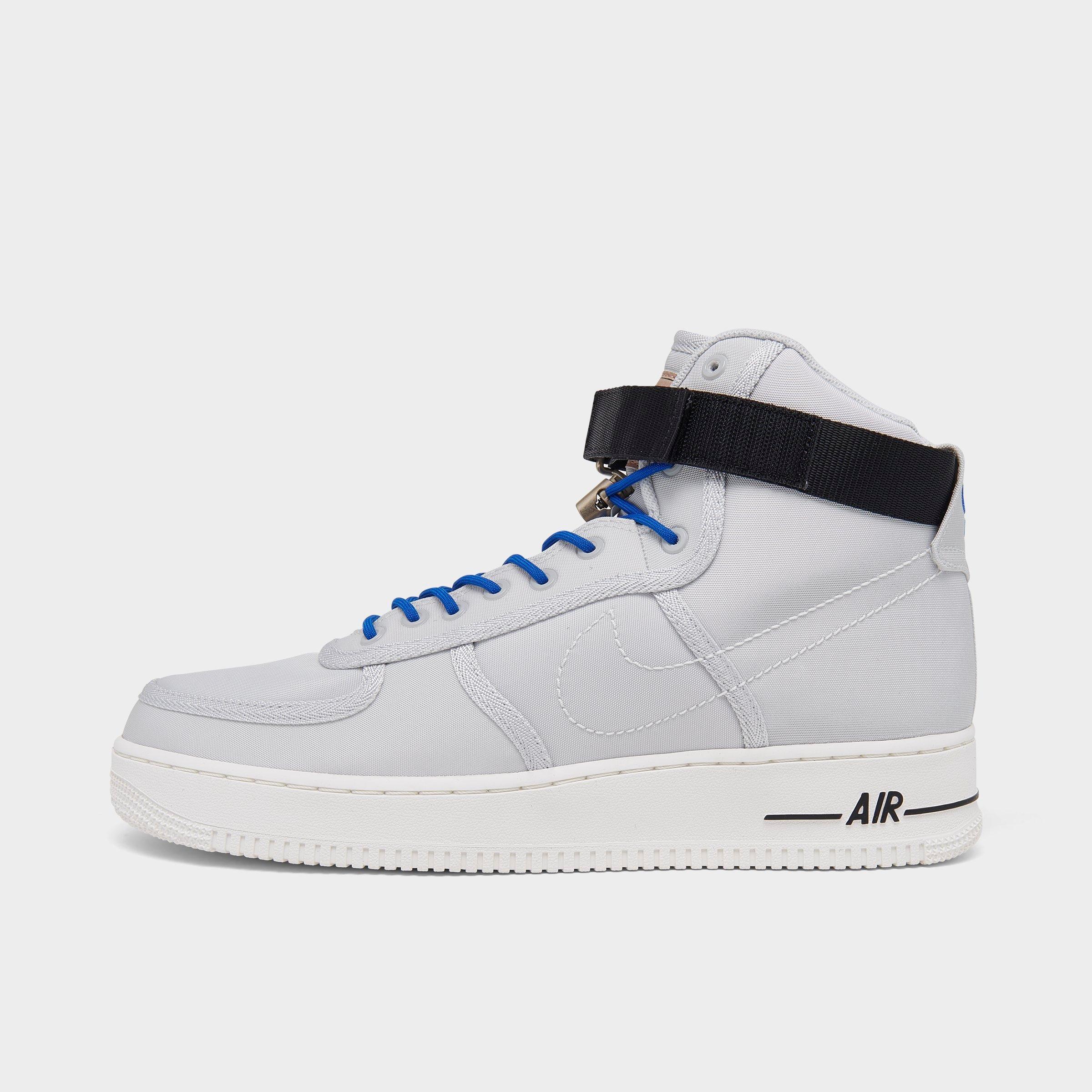 Nike Men's Air Force 1 High '07 Lv8 Se Moving Company Casual Shoes In Photon Dust/photon Dust/black/game Royal