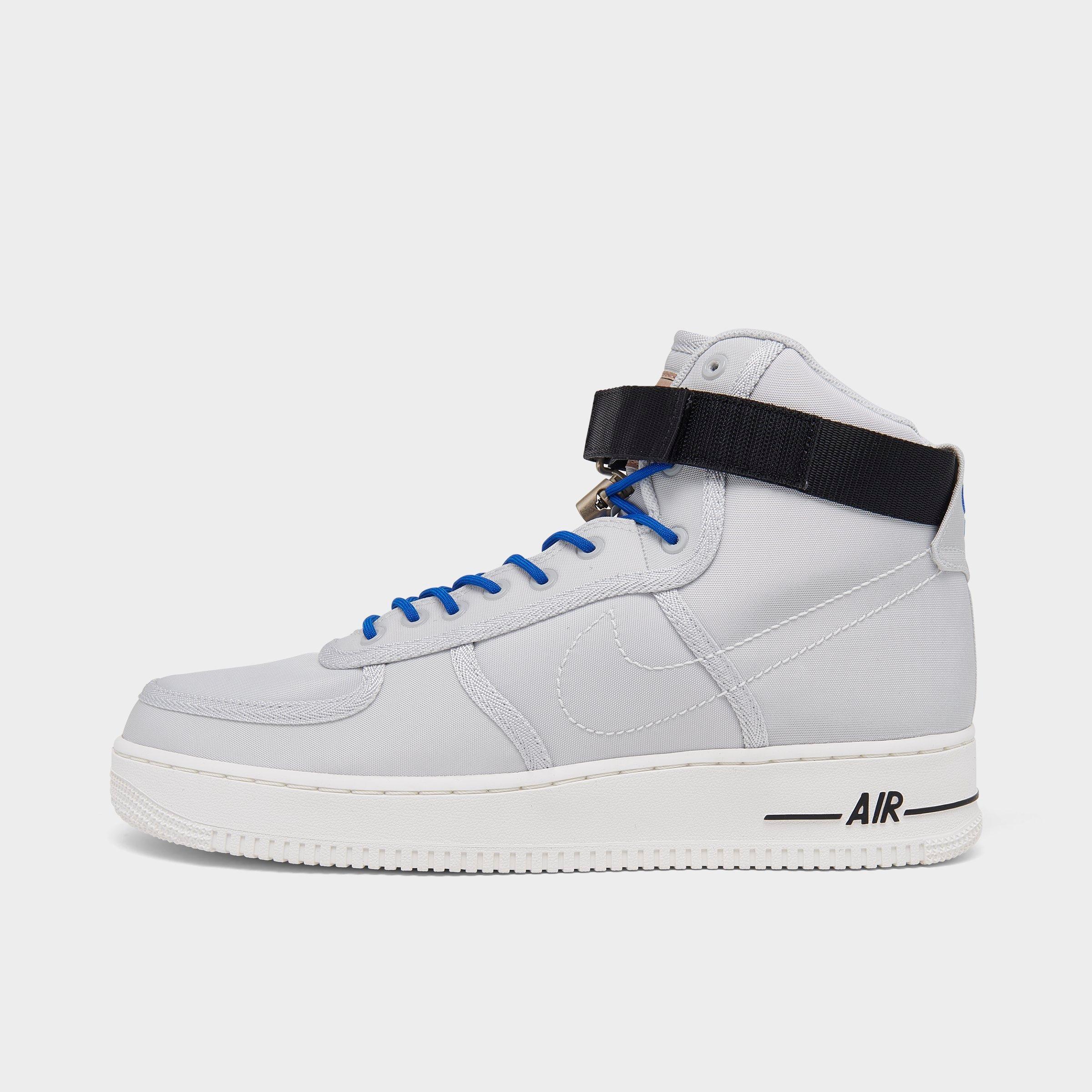 Nike Men's Air Force 1 High '07 Lv8 Se Moving Company Casual Shoes In Photon Dust/photon Dust/black/game Royal