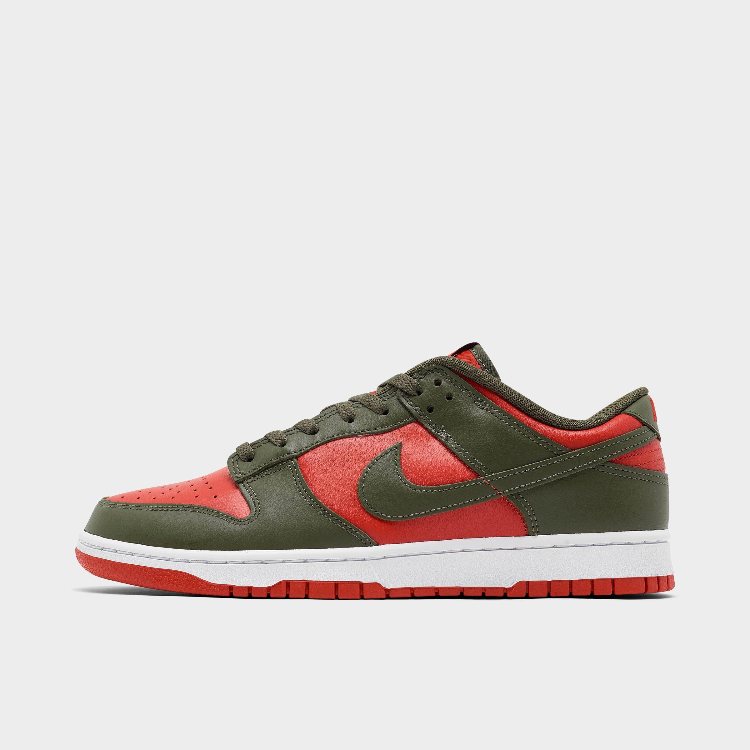 Nike Dunk Low Retro Bttys Sneaker In Mystic Red/cargo Khaki/mystic Red/white
