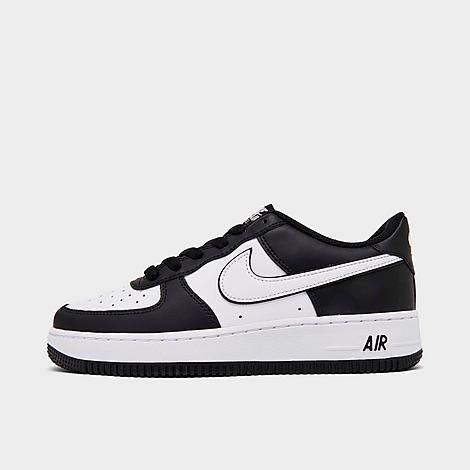 Nike Big Kids' Air Force 1 Lv8 2 Casual Shoes In Black/white/black