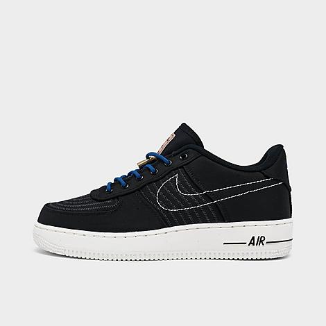 Nike Big Kids' Air Force 1 Lv8 3 Se Casual Shoes In Black/sail/black/anthracite