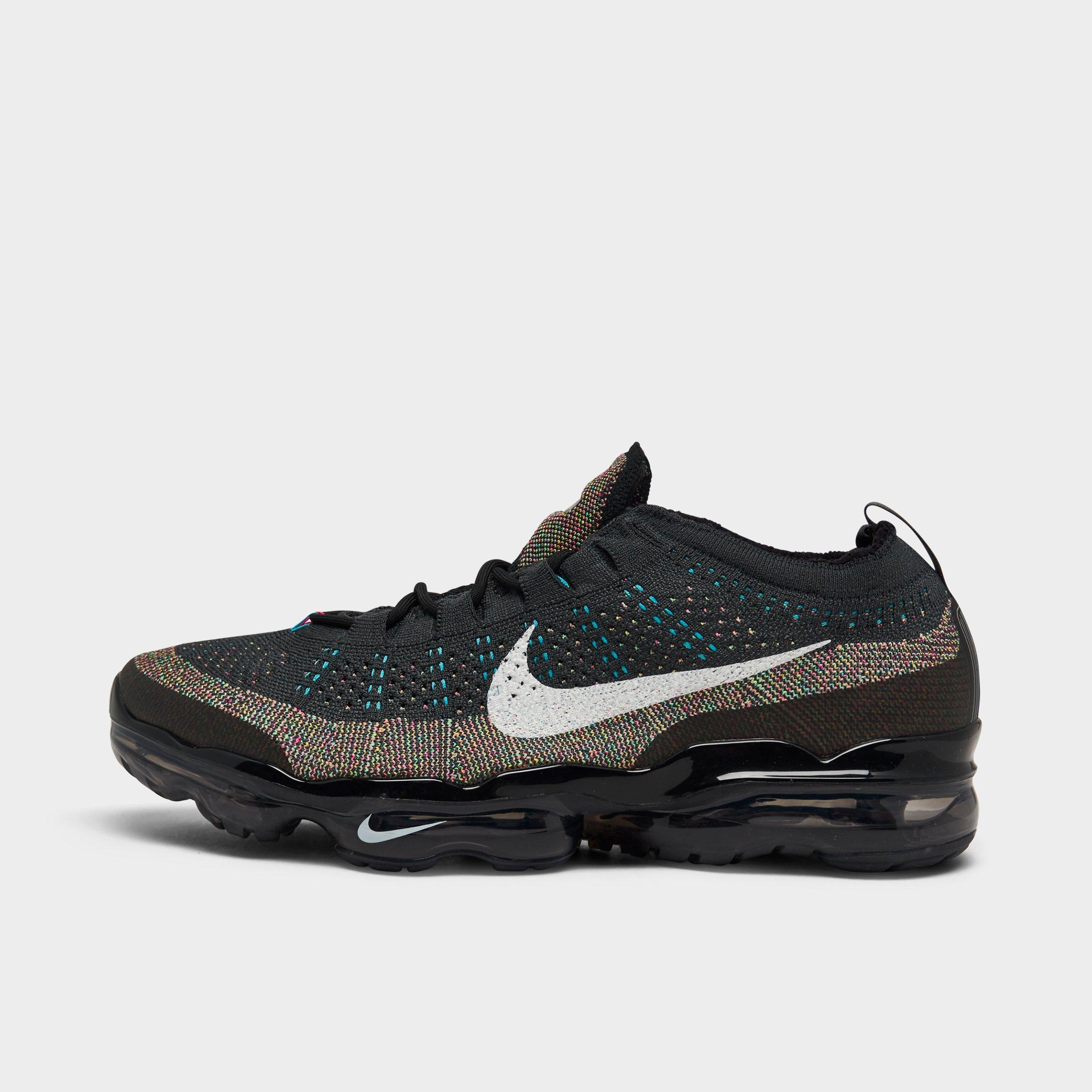 Nike Air Vapormax 2023 Flyknit Running Shoes In Anthracite/white/black/black