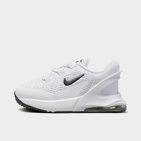 Nike Air Max 270 Go Baby/toddler Easy On/off Shoes In White/black