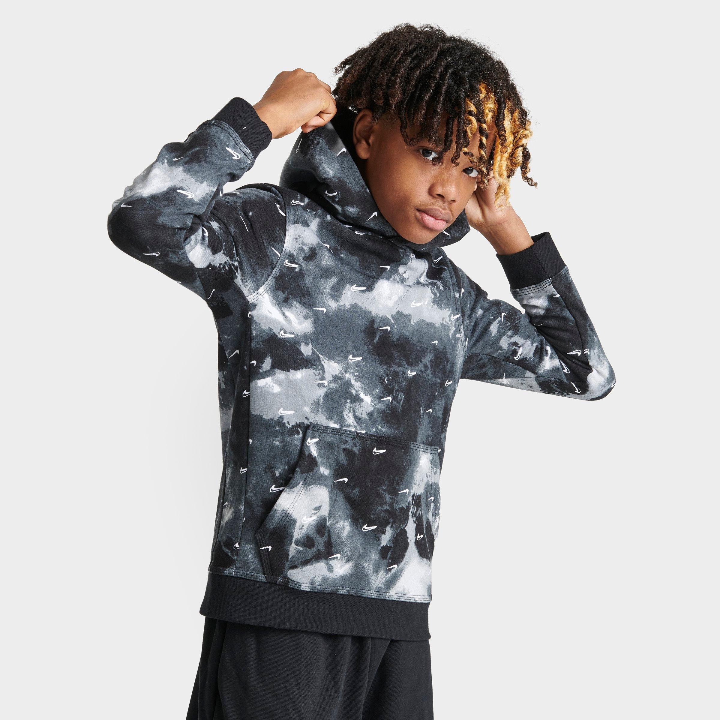 Nike Sportswear Club Fleece Little Kids' Pullover Hoodie.