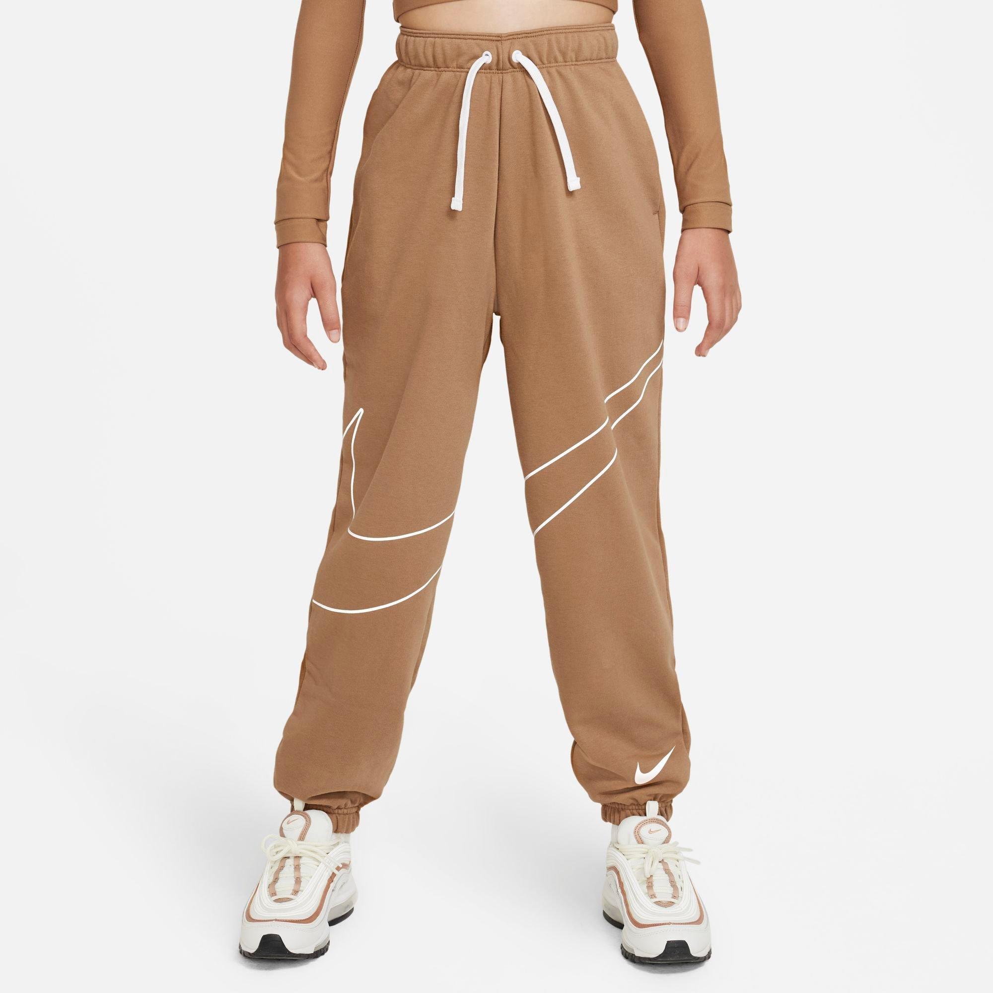 Nike Sportswear Big Kids' Oversized Pants In Brown