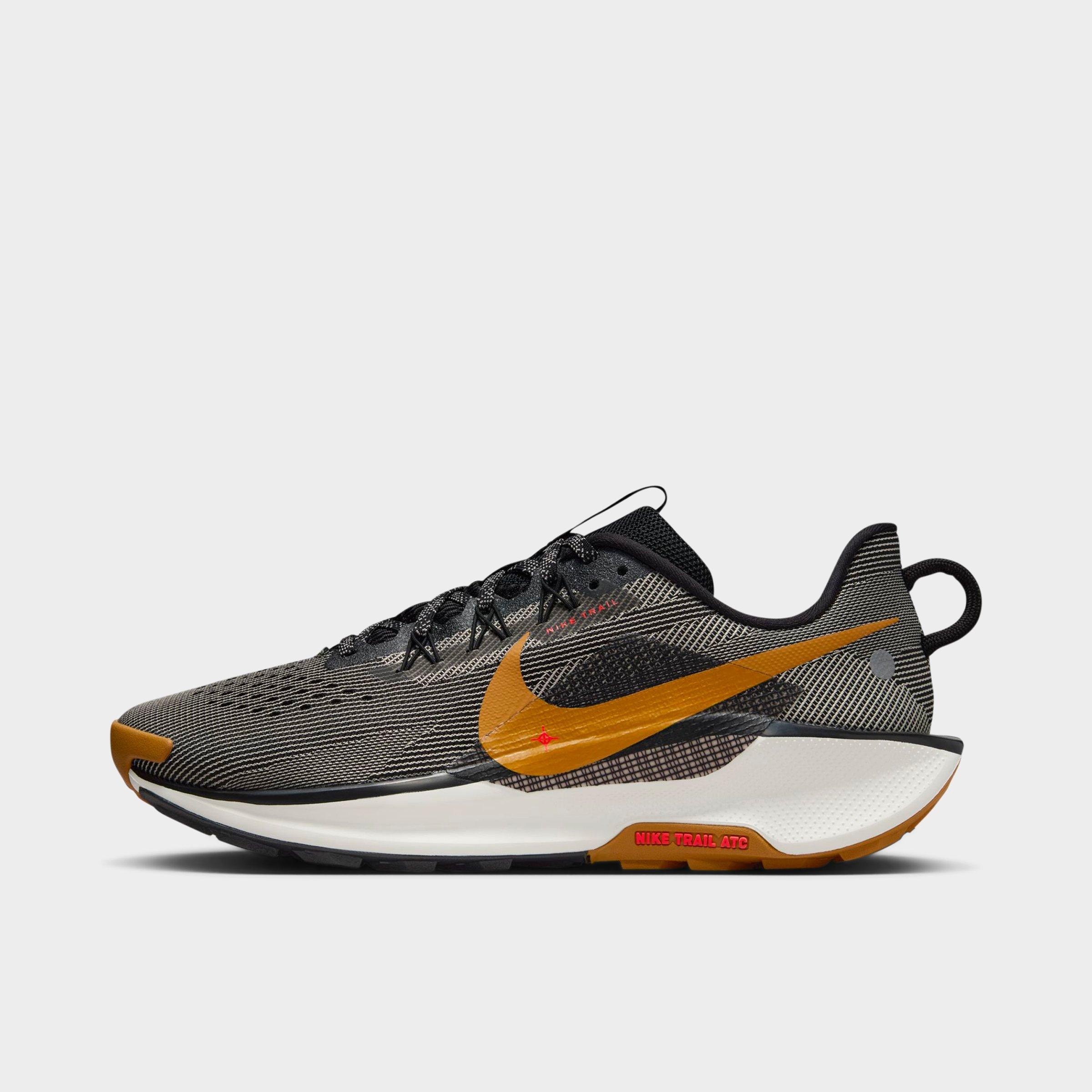 Nike Men's Pegasus Trail 5 Trail Running Shoes in Black/Fir/College Grey Size: 7.0