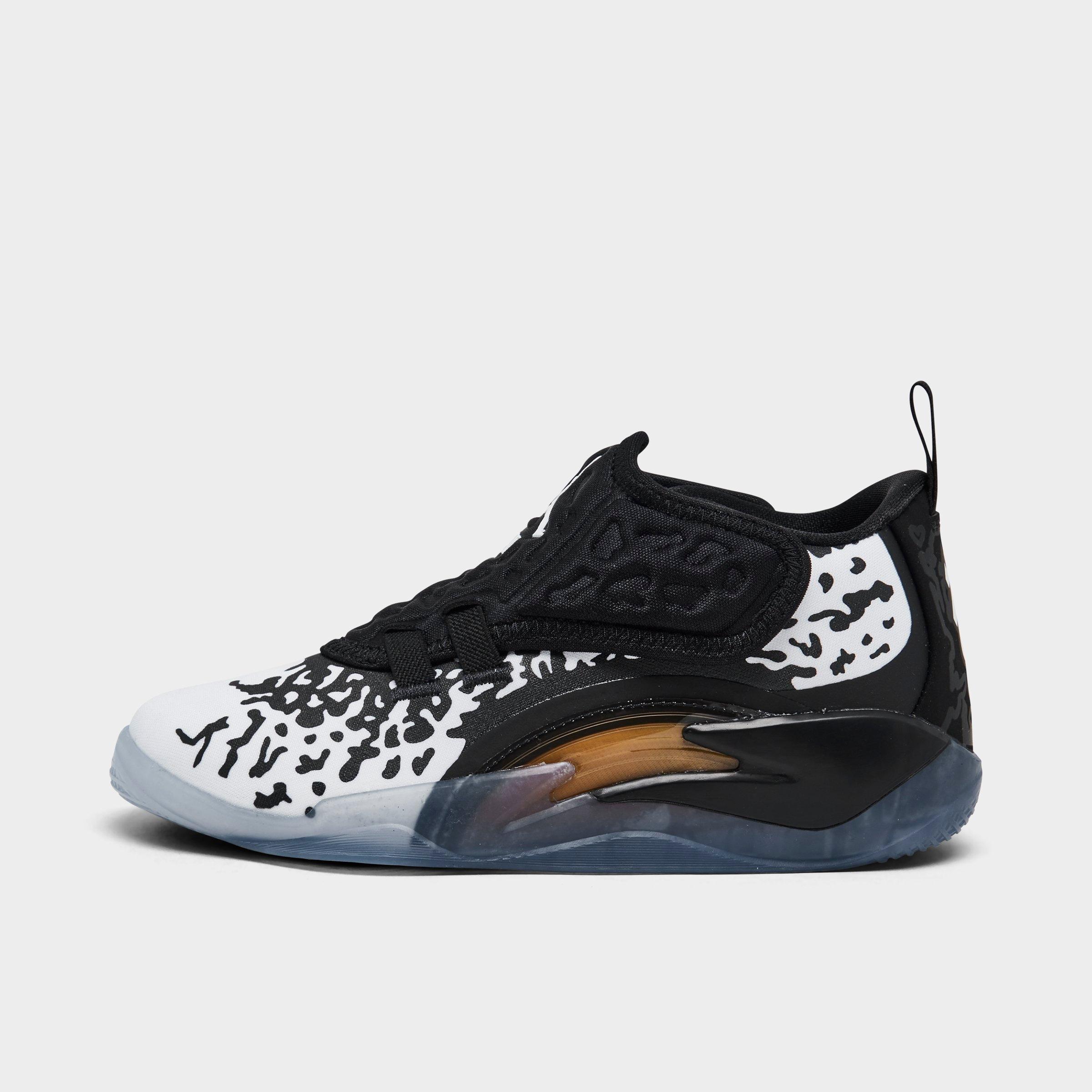 Nike Jordan Little Kids' Jordan Zion 3 Basketball Shoes In Black/white/laser Orange/citron Pulse