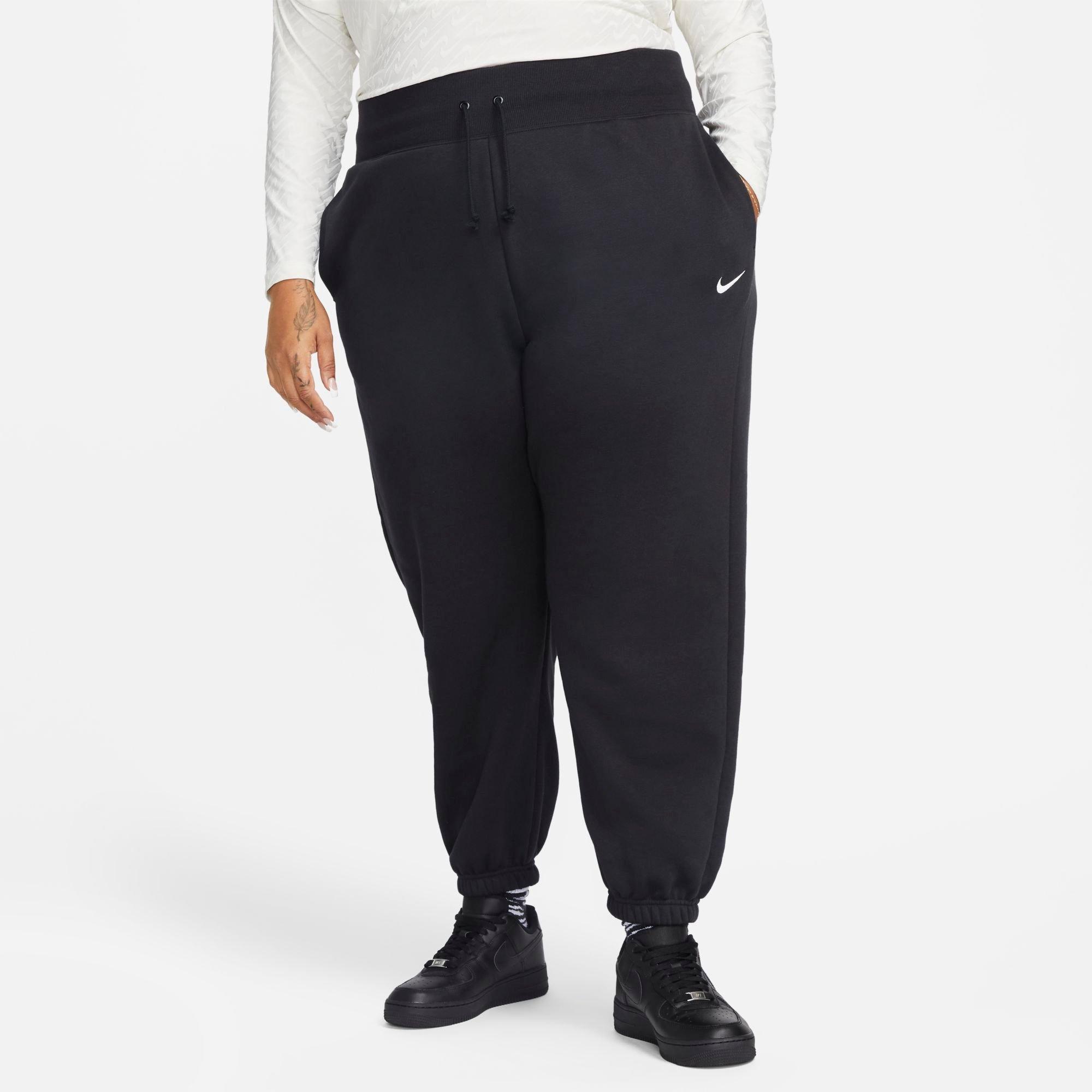 Nike Women's Sportswear Phoenix Fleece High-waisted Oversized Sweatpants  (plus Size) In Pink