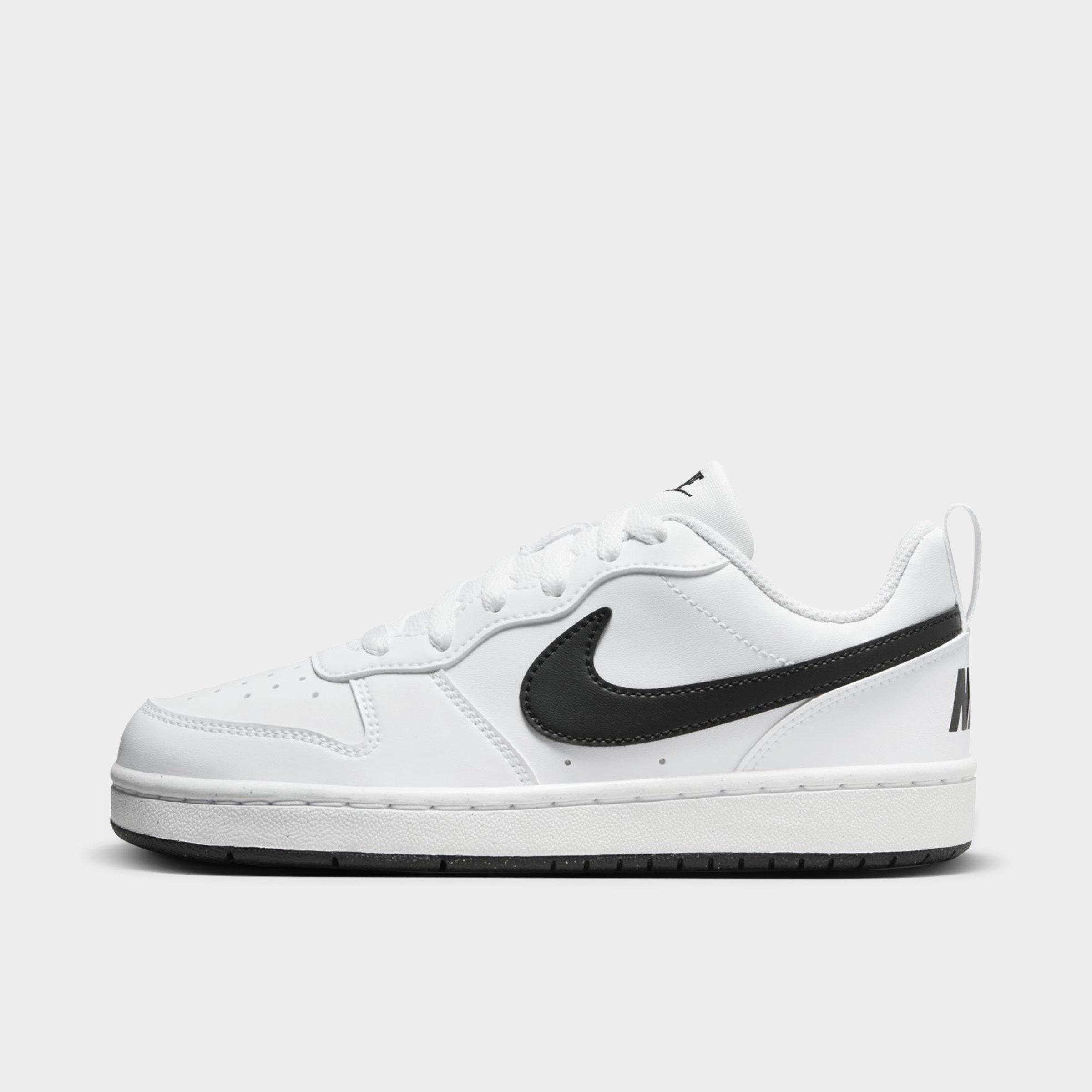 Nike Boys   Court Borough Low Recraft In White/black