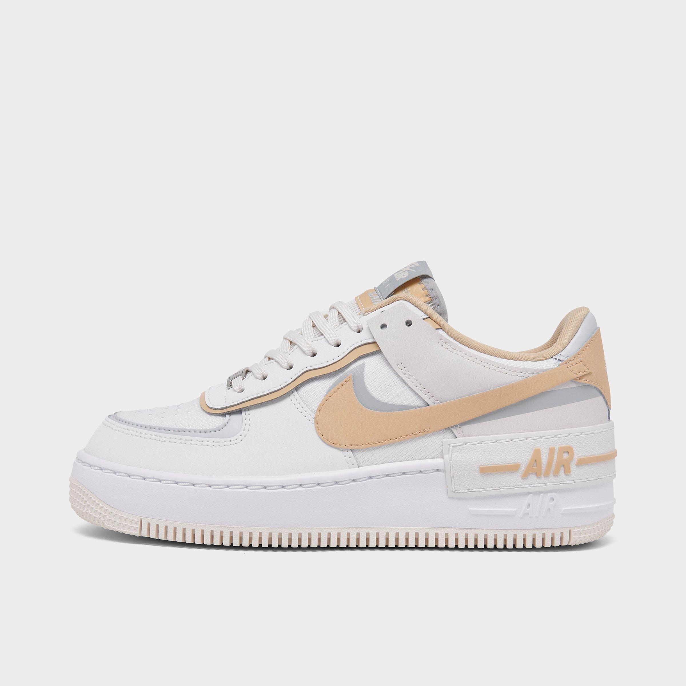 Pure Soles - Nike Air Force 1 07 LV8 White Gold Double Swoosh Size