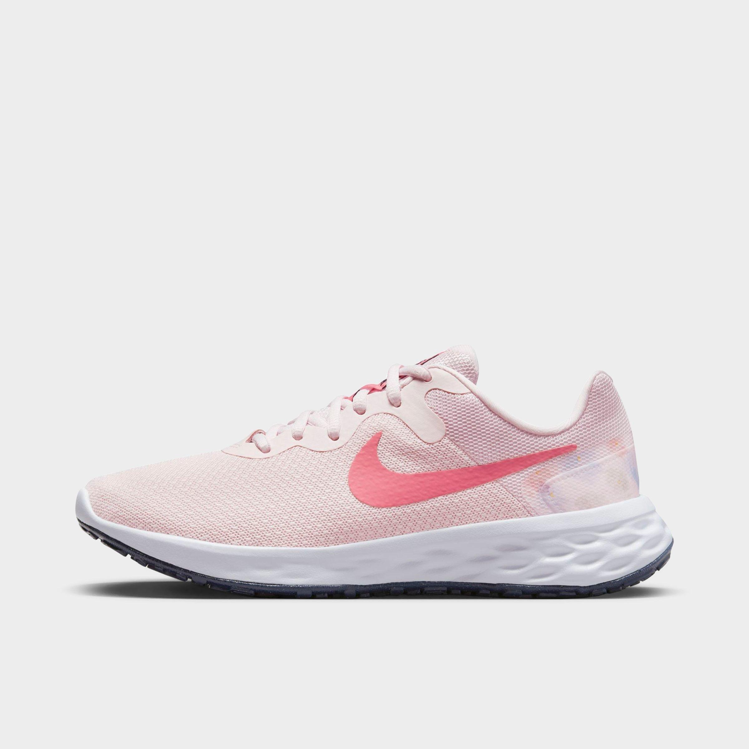 Nike Revolution 6 Next Nature Wide Sneakers In Pearl Pink/white/pink Bloom/coral Chalk