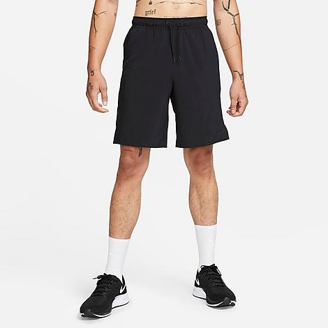 Nike Men's Unlimited Dri-fit 9" Unlined Versatile Shorts In Black/black/black