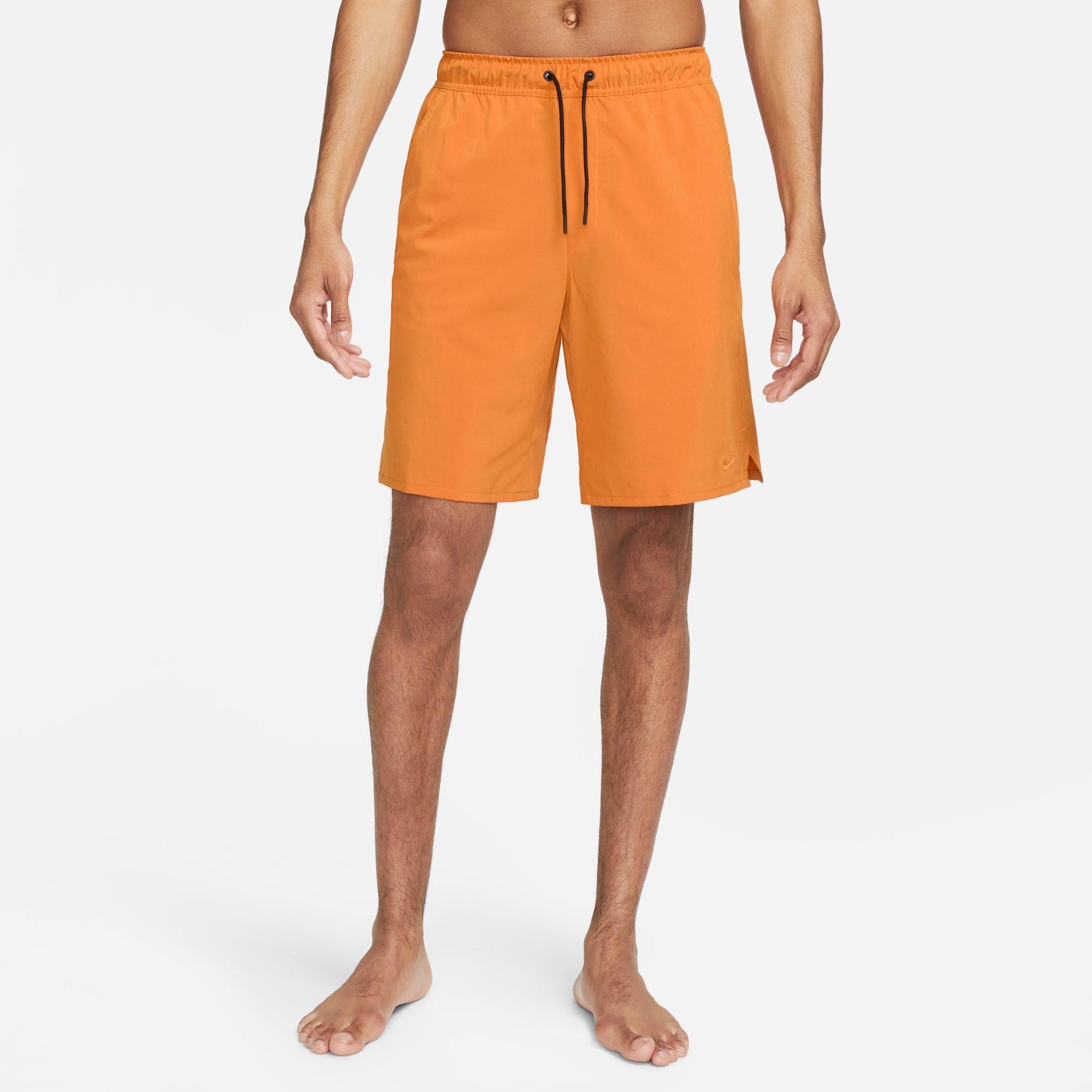 Nike Men's Unlimited Dri-fit 9" Unlined Versatile Shorts In Monarch/black/monarch