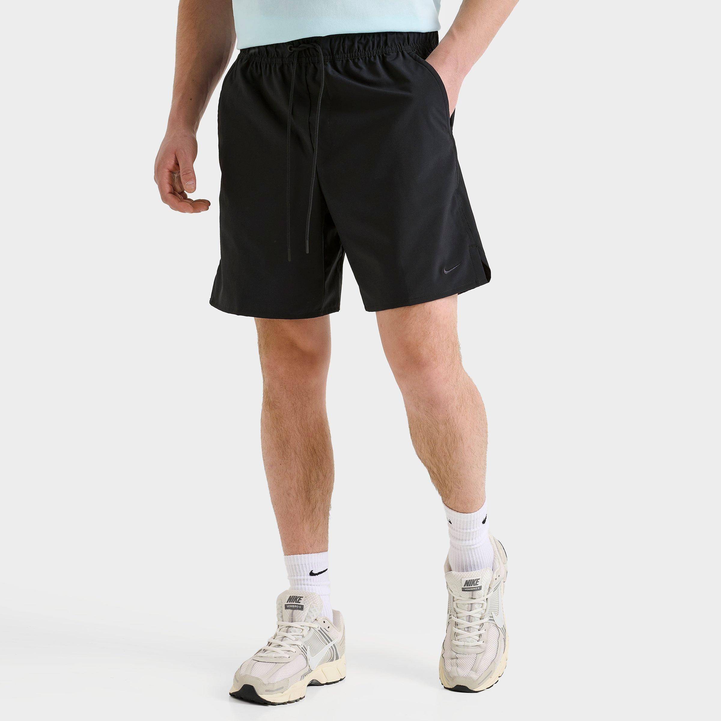 Nike Men's Unlimited Dri-FIT 7" Unlined Versatile Shorts in Black Size: S Tall