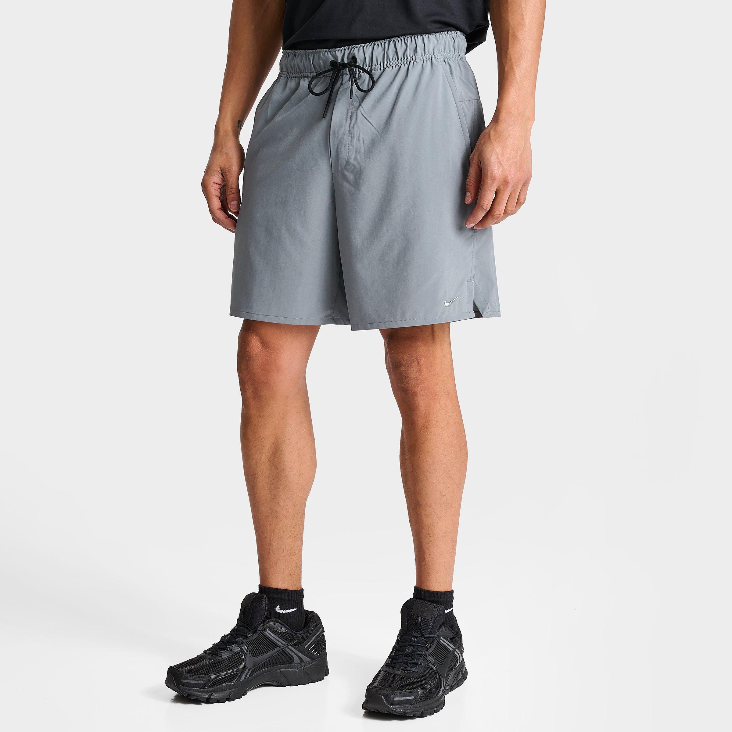Nike Men's Unlimited Dri-fit 7" Unlined Versatile Shorts In Smoke Grey/black/smoke Grey