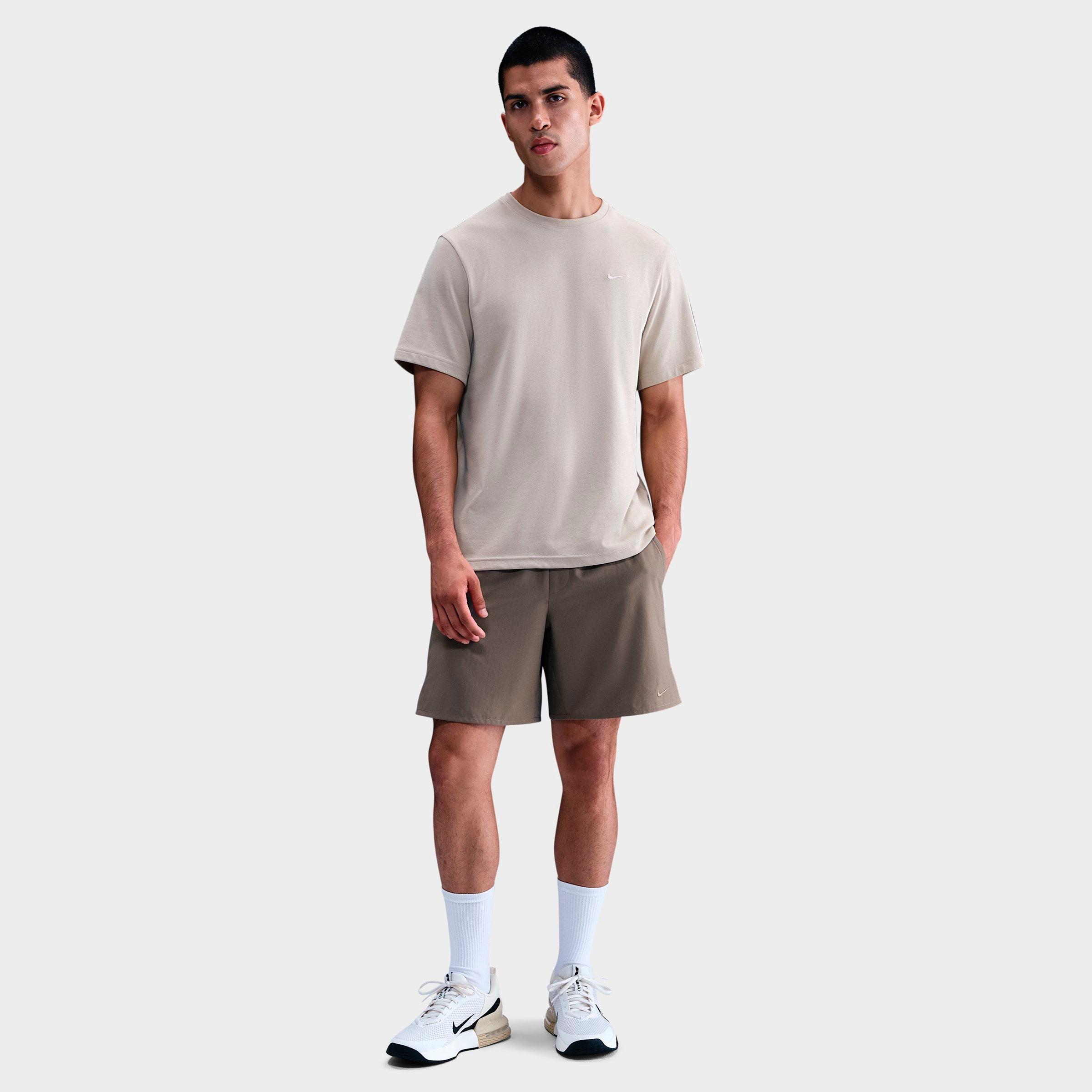 Nike Men's Unlimited Dri-fit 7" Unlined Versatile Shorts In Brown