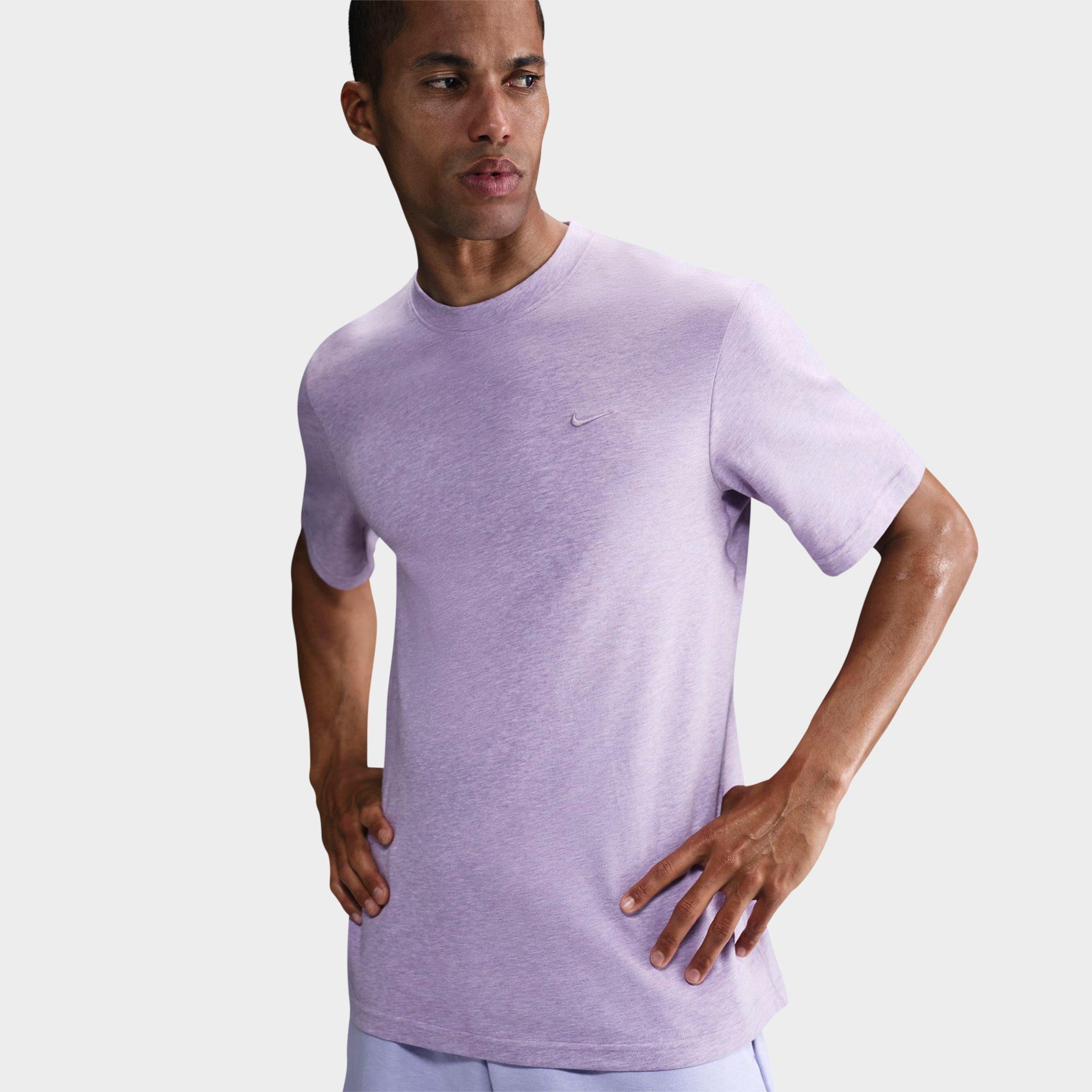 Nike Men's Dri-FIT Primary Versatile Top in Hydrangeas/Heather/Hydrangeas Size: XS